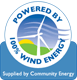 Site Powered by Wind Energy